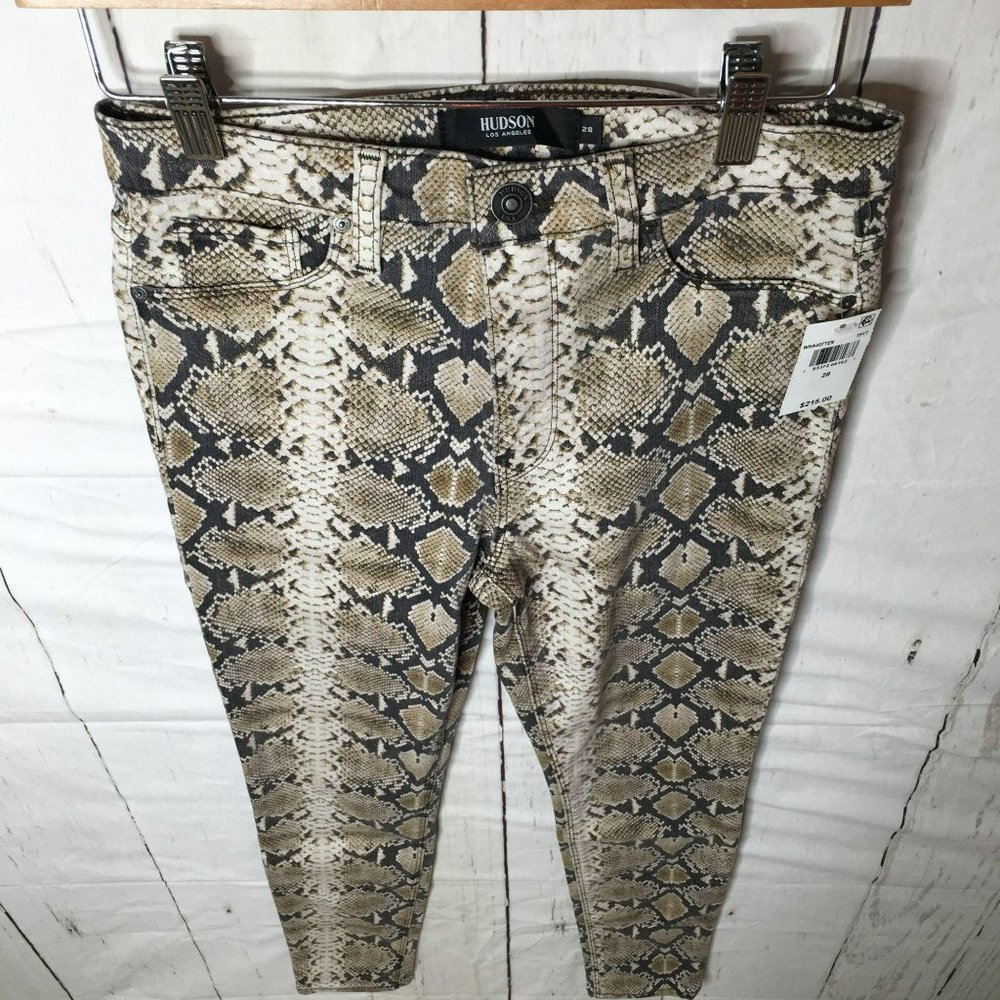 Hudson LA Barbara Super Skinny Womens Jeans 28 NWT - Picture 4 of 8